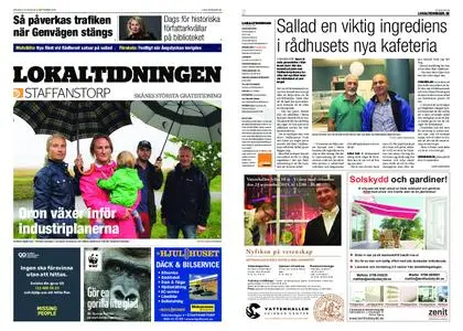 Lokaltidningen Staffanstorp – 21 september 2019