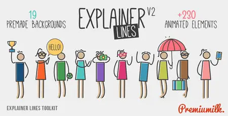 Explainer Lines Toolkit - Project for After Effects (VideoHive)