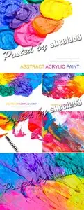 Stock Photo - Acrylic Paints