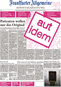 Frankfurter Allgemeine Zeitung am Sonntag, 28. September 2014