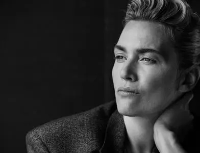 Kate Winslet by Peter Lindbergh for L'Uomo Vogue November 2015