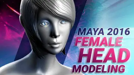 Maya 2016 female head modeling tutorial