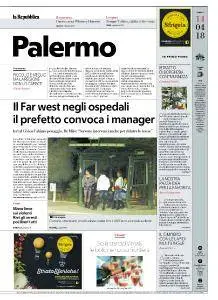 la Repubblica Palermo - 14 Aprile 2018