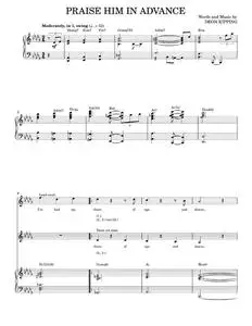 Praise him in advance - Marvin Sapp (Piano Vocal)