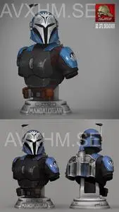 Bo-Katan the Mandalorian Bust