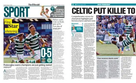 The Herald Sport (Scotland) – August 15, 2022