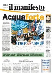 IL MANIFESTO DEL 27 MARZO 2011