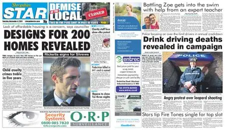 Shropshire Star Shrewsbury Edition – December 04, 2018