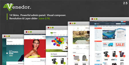 ThemeForest - Venedor v2.5.6 - WordPress + WooCommerce Theme - 7807674