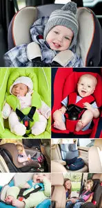 Stock Photo - Baby Safety Car Seat