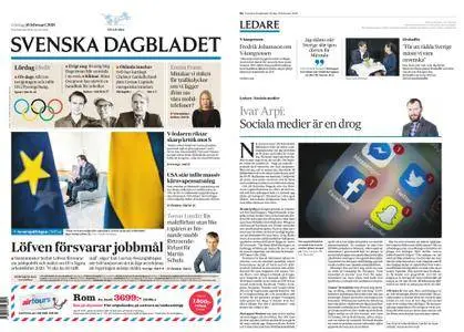 Svenska Dagbladet – 10 februari 2018