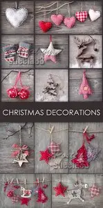 Stock Photo - Cute Christmas Decorations