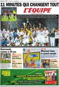 L'EQUIPE (29 Juillet 2011)