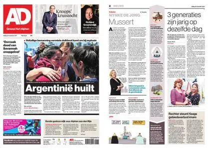 Algemeen Dagblad - Alphen – 24 november 2017