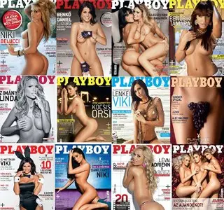 Playboy Hungary Full Year 2010 Issues Collection
