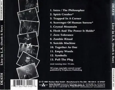 Death - Live In L.A. (Death & Raw) (2001)