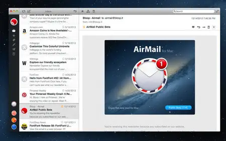 Airmail v1.0.5 Mac OS X
