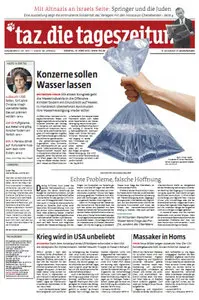 Tageszeitung TAZ vom 13 März 2012