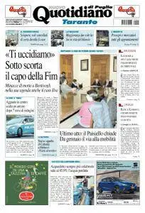 Quotidiano di Puglia Taranto - 15 Dicembre 2017