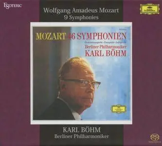 Mozart -  9 Symphonies (2015) (Karl Böhm, Berliner Philharmoniker) (3CD Box Set) [Japan SA-CD]