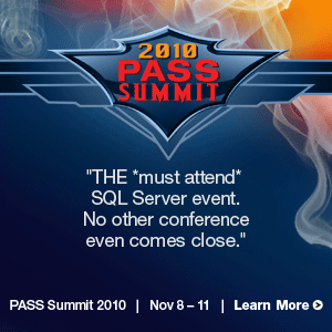 PASS Summit 2010 - SQL Server - BI Information Delivery