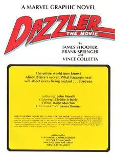 Marvel Graphic Novel 12 - Dazzler - The Movie 1984