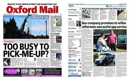 Oxford Mail – August 08, 2018