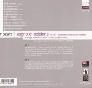 Gottfried von der Göltz, Freiburger Barockorchester - Wolfgang Amadeus Mozart: Il sogno di Scipione (2001)