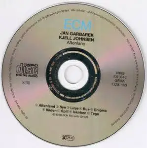 Jan Garbarek / Kjell Johnsen - Aftenland (1980) {ECM 1169}