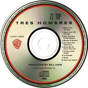 ZZ Top - Tres Hombres (1973) {1990, Japan 1st Press}