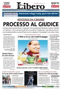 Libero di Mercoledì, 07. Agosto 2013