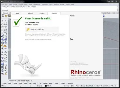 Rhino 6 SR11 version 6.11.18317.13431