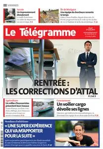 Le Télégramme Vannes - 29 Août 2023