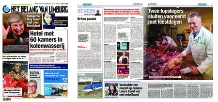 Het Belang van Limburg – 16. november 2018