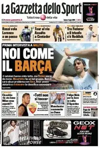 La Gazzetta dello Sport (04-07-09)