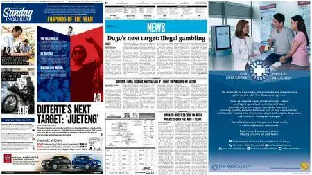 Philippine Daily Inquirer – January 15, 2017