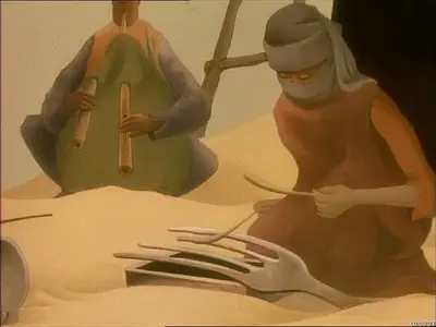 Gwen, the Book of Sand / Gwen, le livre de sable - by Jean-François Laguionie (1985). DVD9