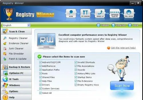 Registry Winner 5.9.7.25 Multilanguage portable