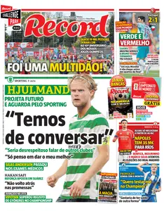 Record - 7 Junho 2026