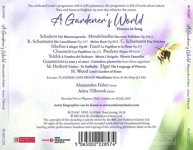 Alessandro Fisher, Anna Tilbrook - A Gardener’s World: Flowers in song (2024)