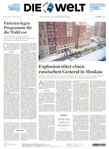 Die Welt - 18 Dezember 2024