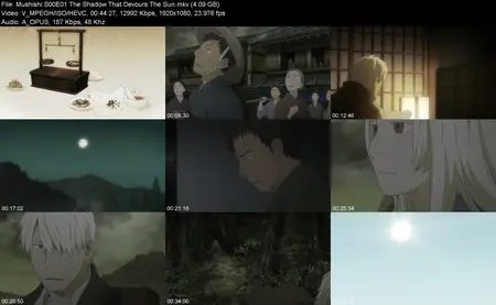 Mushishi S00E01 The Shadow That Devours The Sun