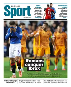 The Herald Sport (Scotland) - 7 November 2025