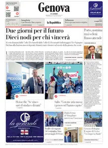 la Repubblica Genova - 24 Maggio 2025