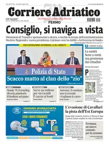 Corriere Adriatico Fermo - 10 Luglio 2025