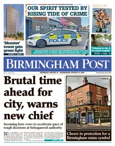 Birmingham Post - 15 August 2024