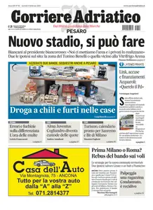 Corriere Adriatico Pesaro - 6 Febbraio 2025