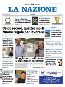 La Nazione Firenze - 3 Luglio 2025