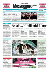 Messaggero Veneto Pordenone - 25 Novembre 2024