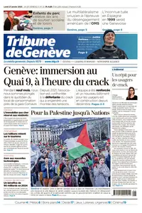 Tribune de Genève - 27 Janvier 2025